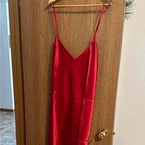 Elegant Red Chemise
